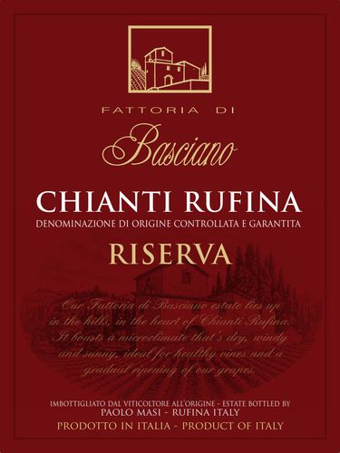 Fattoria di Bascinao Chianti Riserva 2019